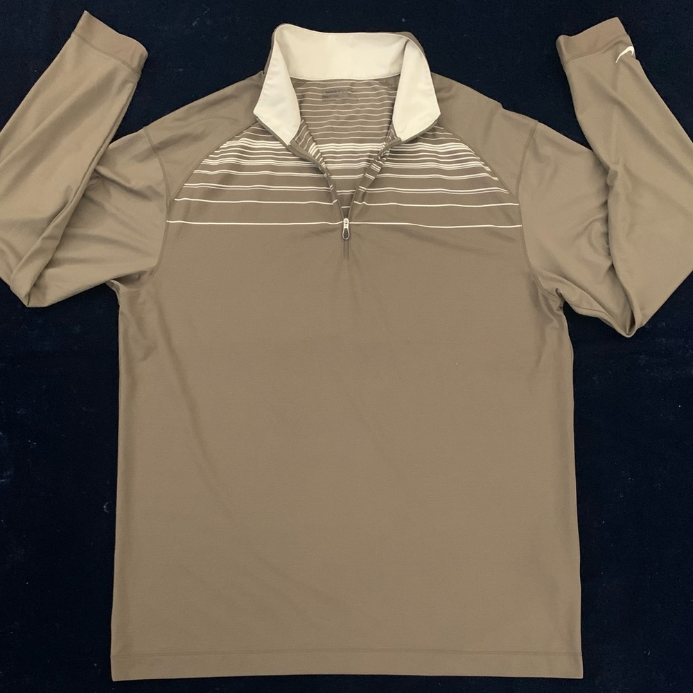 NIKE GOLF All Poly Country Club Quarter Zip